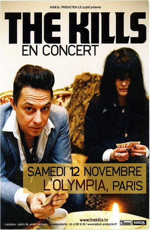 The Kills - Live At L'Olympia Theatre 2011 official movie poster