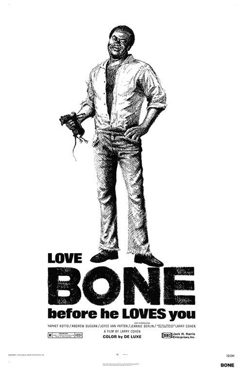 Bone 1972 official movie poster