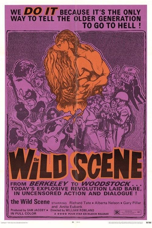The Wild Scene 1970 official movie poster