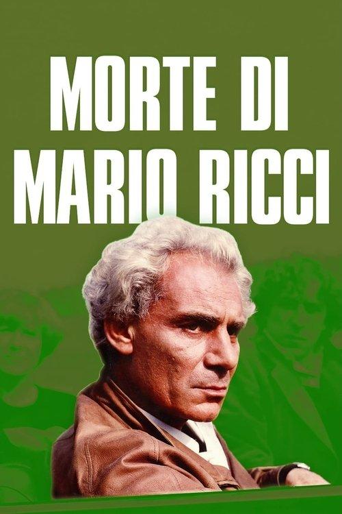 The Death of Mario Ricci 1983 official movie poster