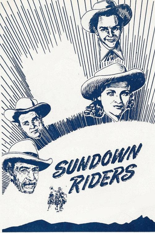 Sundown Riders 1944 official movie poster