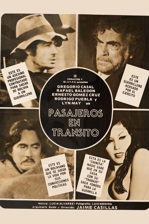 Pasajeros en Transito 1978 official movie poster