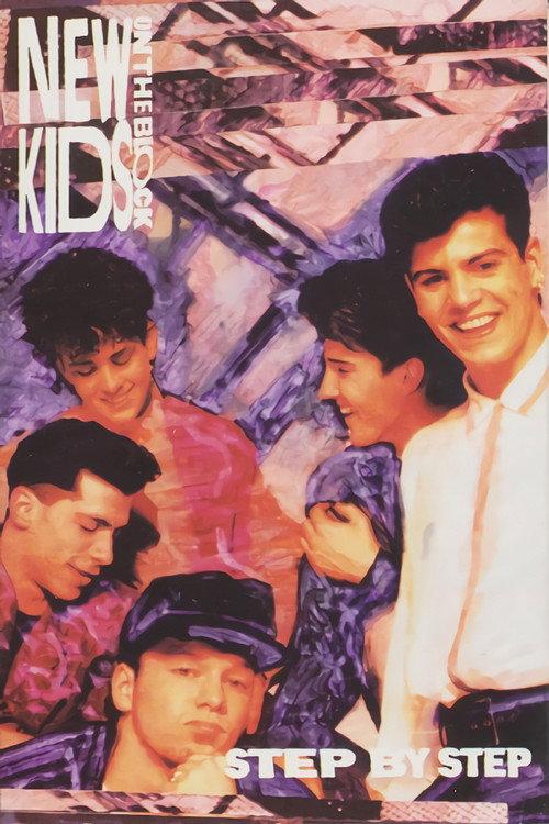 New Kids On The Block Step by Step 1990 official movie poster