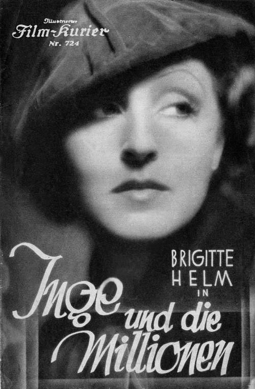 Inge and the Millions 1933 official movie poster