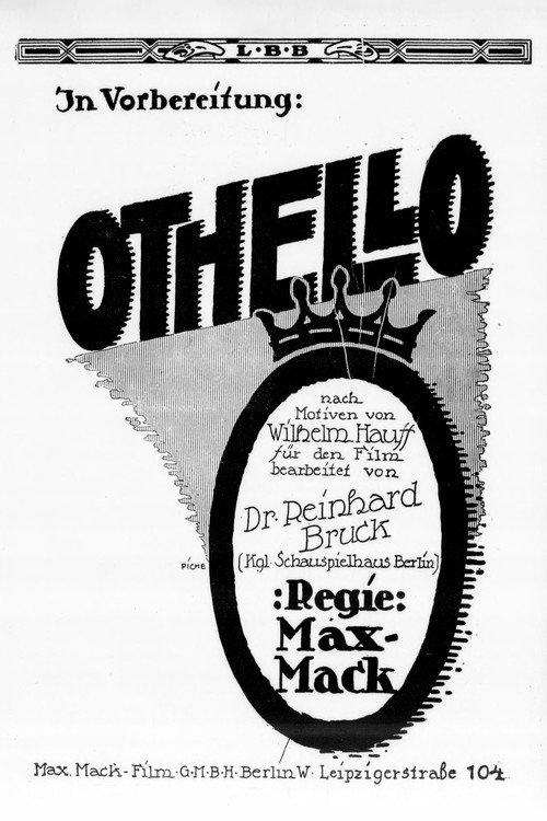 Othello 1918 official movie poster