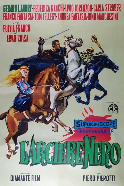 The Black Archer 1959 official movie poster