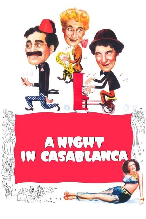 A Night in Casablanca 1946 official movie poster