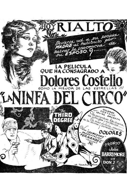 The Third Degree 1926 official movie poster