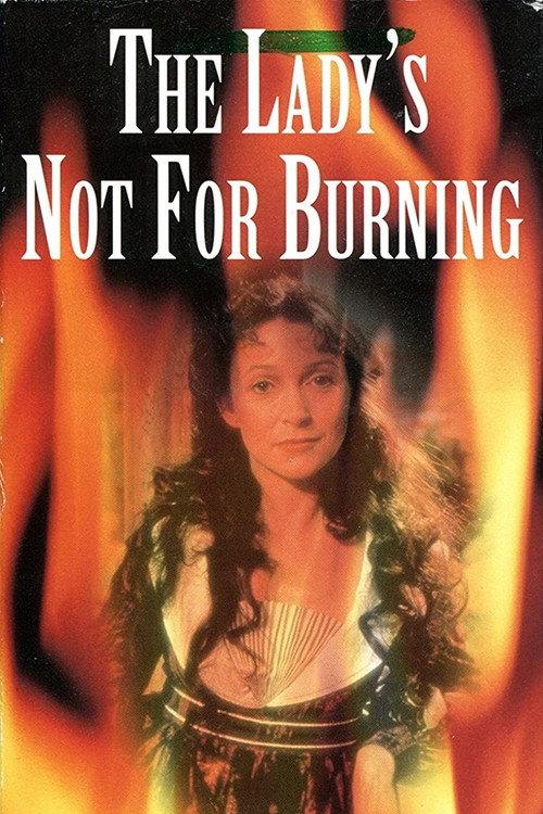 The Lady's Not For Burning 1987 official movie poster