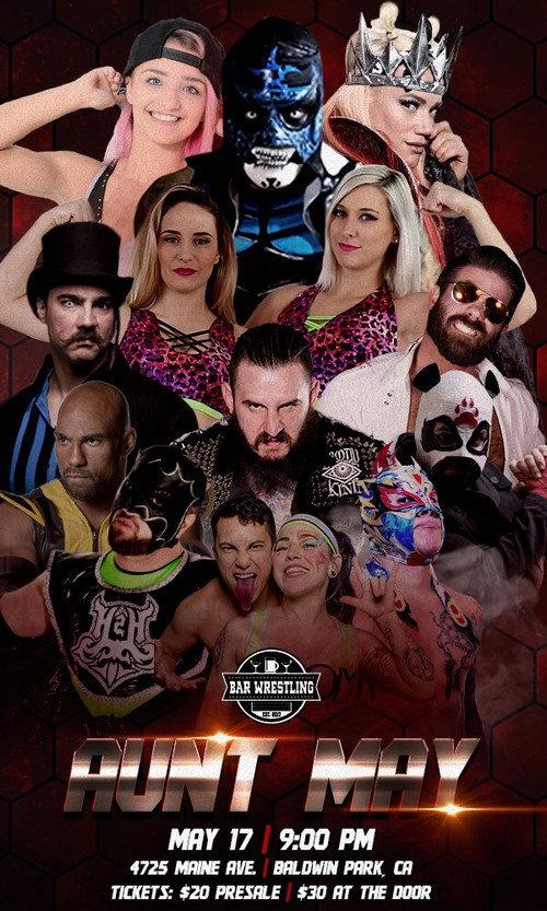 Bar Wrestling 12: Aunt May 2018 official movie poster