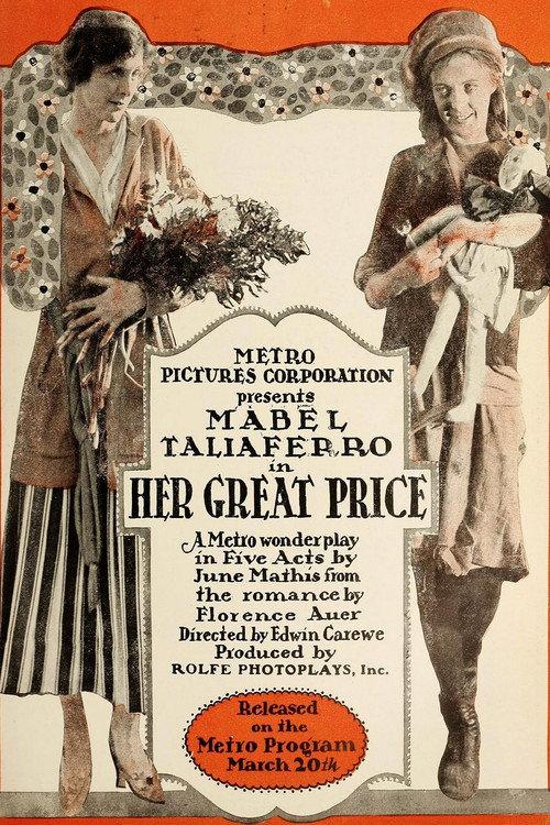 Her Great Price 1916 official movie poster