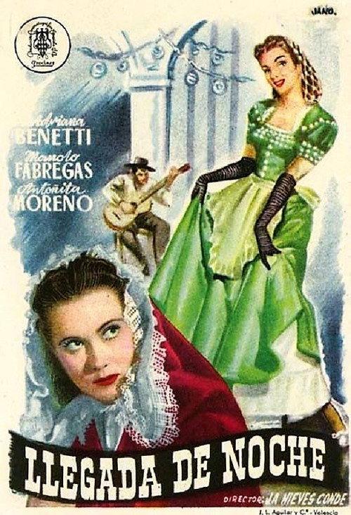 Llegada de noche 1949 official movie poster