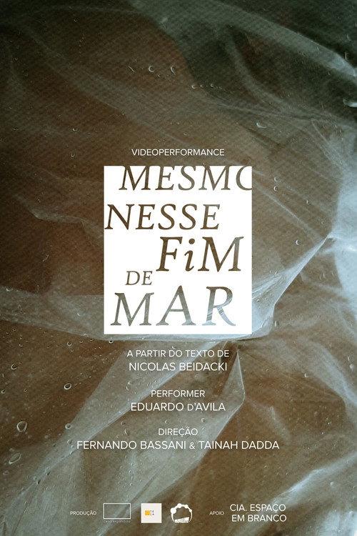 Mesmo Nesse Fim de Mar 2020 official movie poster