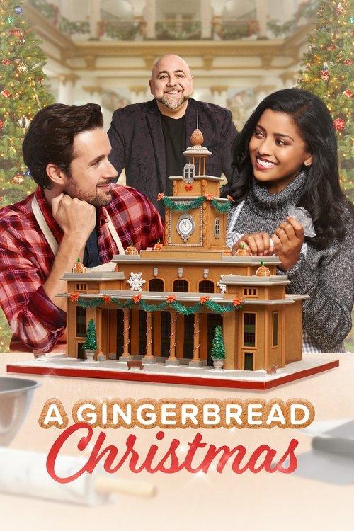 A Gingerbread Christmas 2022 official movie poster