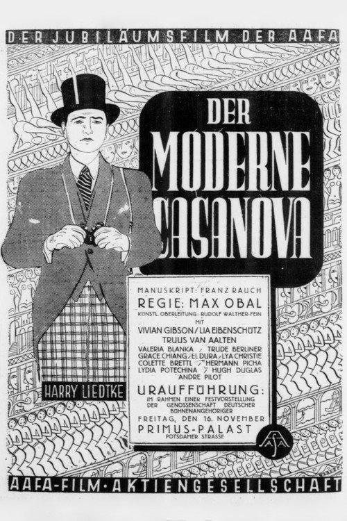 Der moderne Casanova 1928 official movie poster