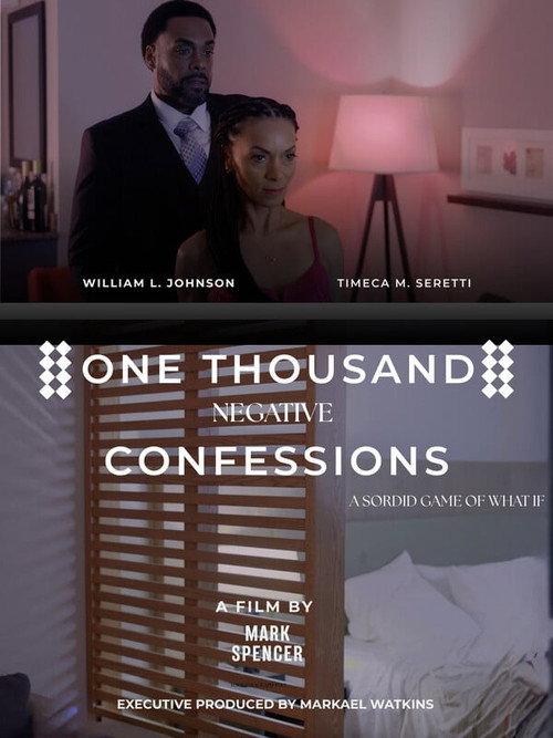 One Thousand Negative Confessions 2024 official movie poster