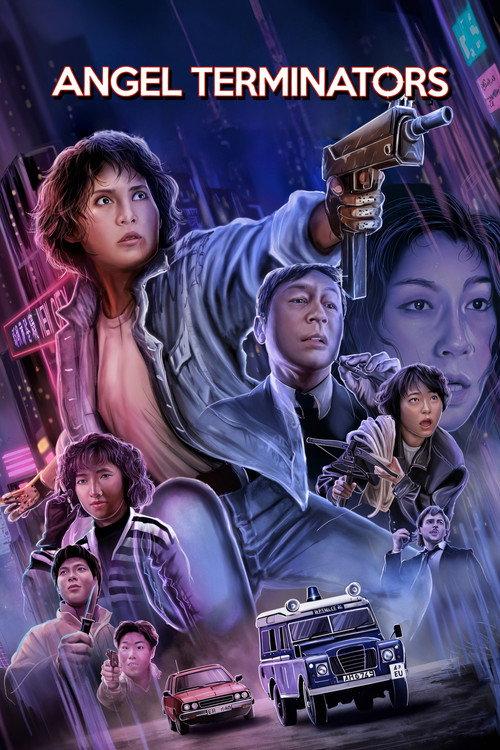 Angel Terminators 1992 official movie poster