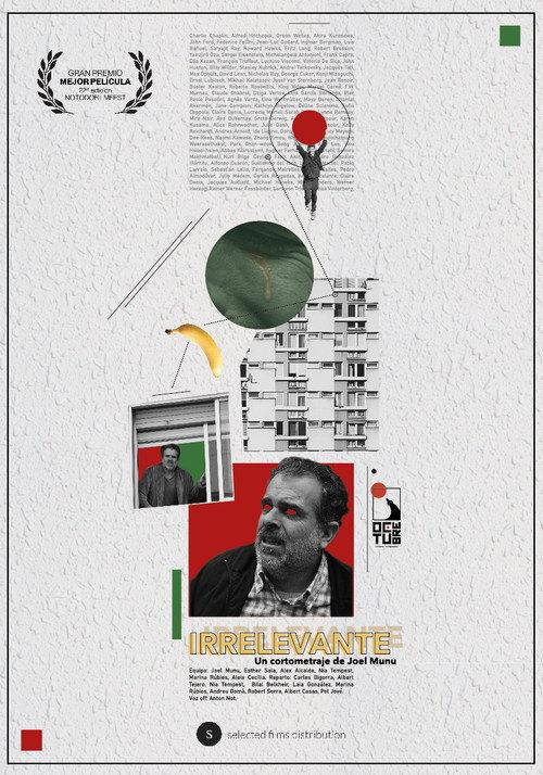 Irrelevante 2025 official movie poster