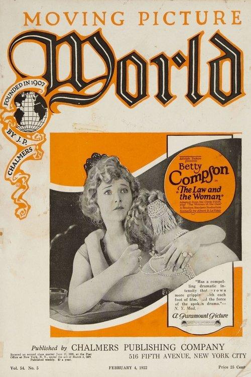Law and the Woman 1922 official movie poster