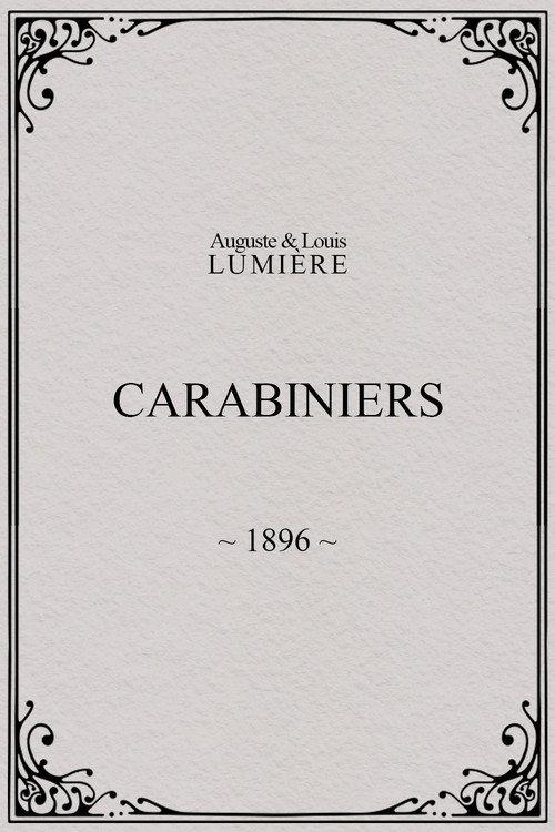 Carabiniers 1896 official movie poster