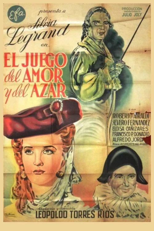 El juego del amor y del azar 1944 official movie poster