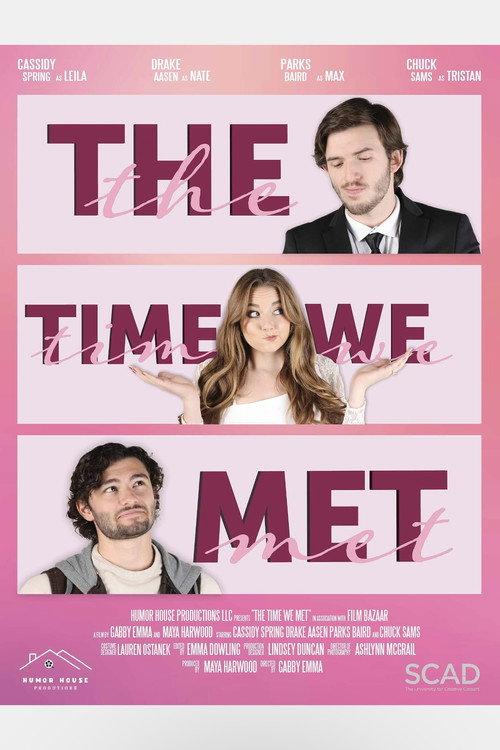 The Time We Met 2024 official movie poster
