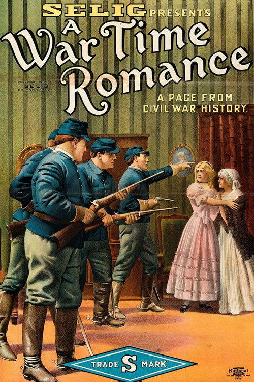 A War Time Romance 1912 official movie poster