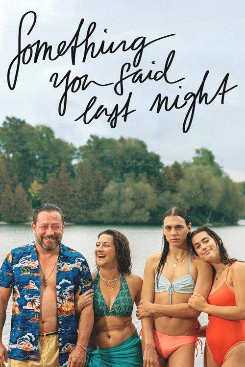 Something You Said Last Night 2023 official movie poster