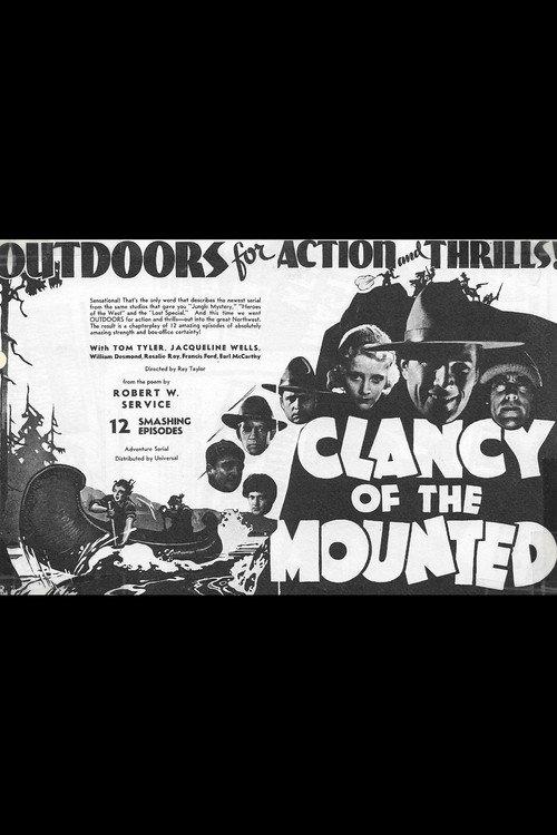 Clancy of the Mounted 1933 official movie poster