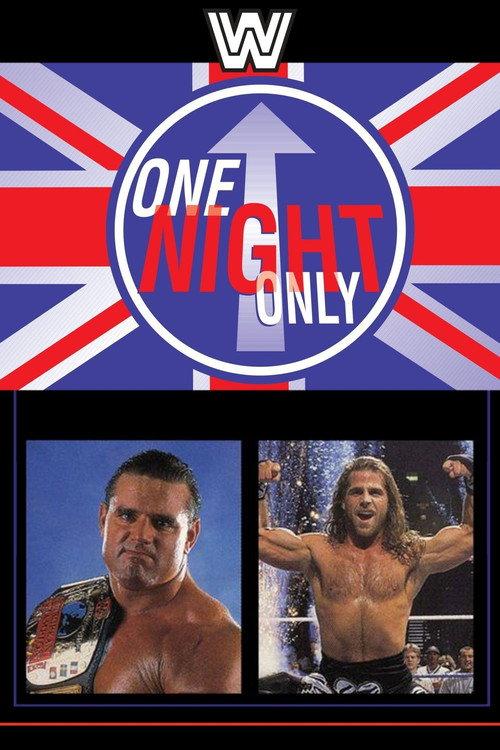 WWE One Night Only 1997 official movie poster