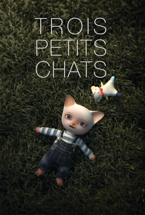 Three Little Cats 2012 official movie poster