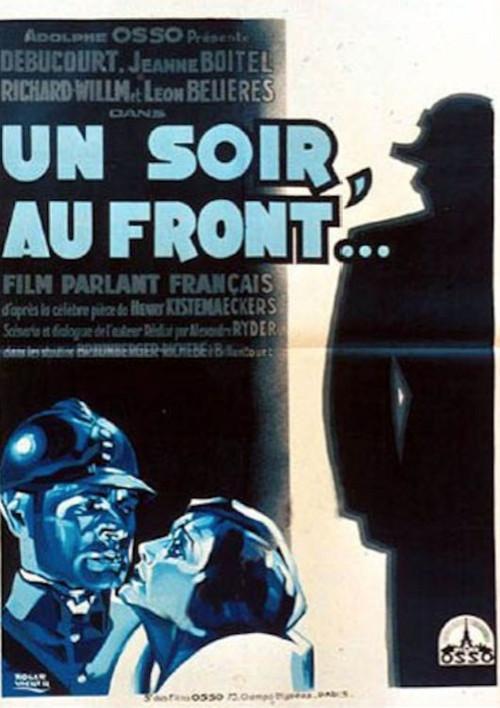 One Night at the Front 1931 official movie poster