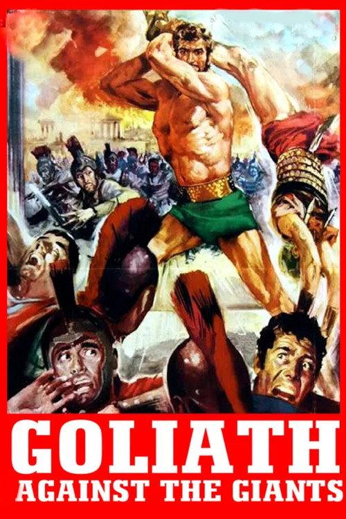 Goliath Against the Giants 1961 official movie poster