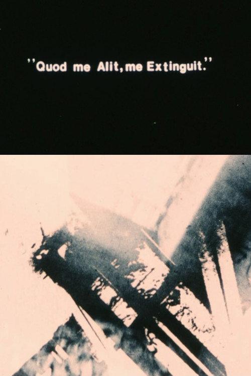 What Ignites Me, Extinguishes Me 1990 official movie poster