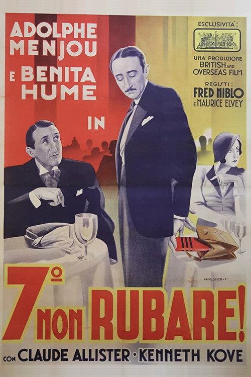 Diamond Cut Diamond 1932 official movie poster