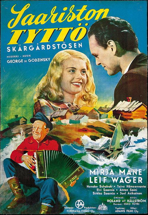 Saariston tyttö 1953 official movie poster