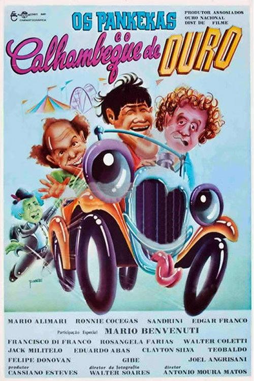 Os Pankekas e o Calhambeque de Ouro 1979 official movie poster