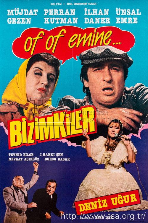 Bizimkiler 1984 official movie poster