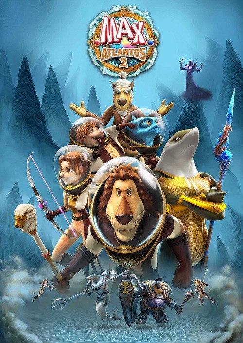 Max Adventures: Atlantos 2015 official movie poster