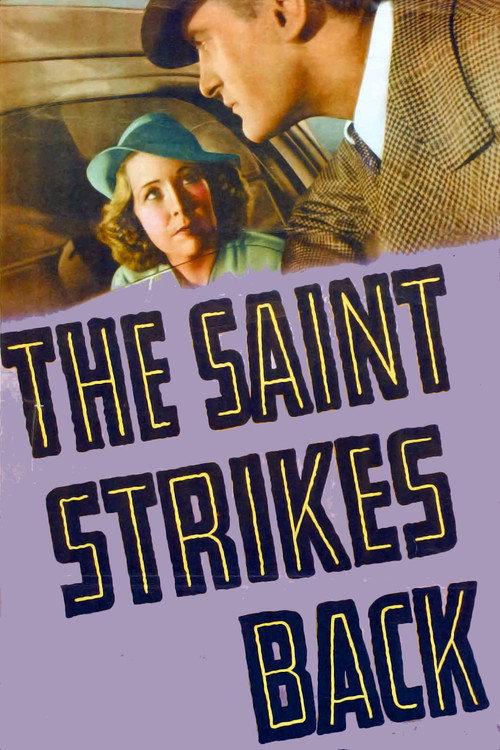 The Saint Strikes Back 1939 official movie poster