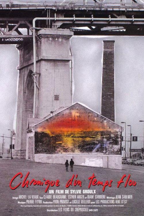 Chronique d'un temps flou 1988 official movie poster