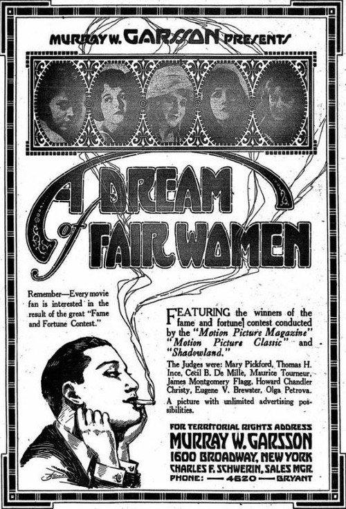 A Dream of Fair Women 1920 official movie poster