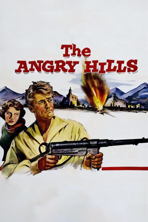 The Angry Hills 1959 official movie poster