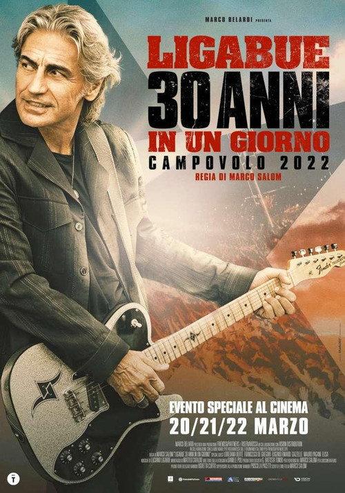 Ligabue – 30 anni in un giorno 2023 official movie poster
