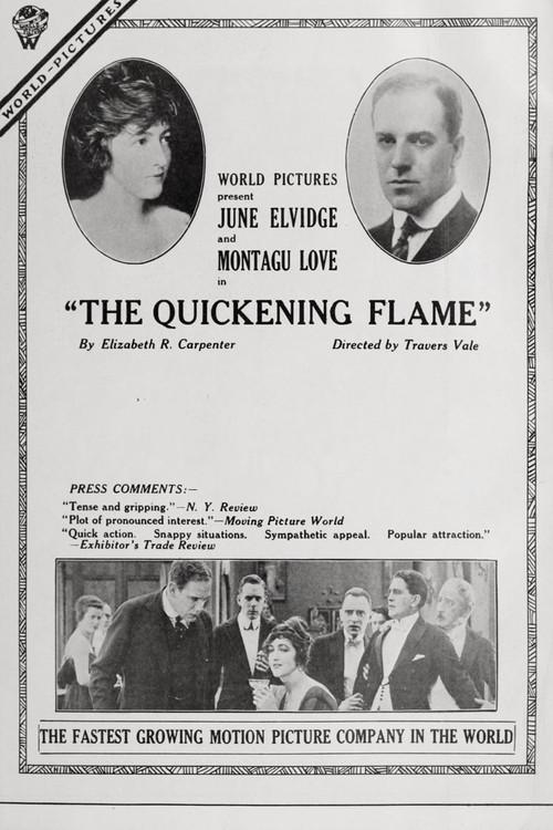 The Quickening Flame 1919 official movie poster