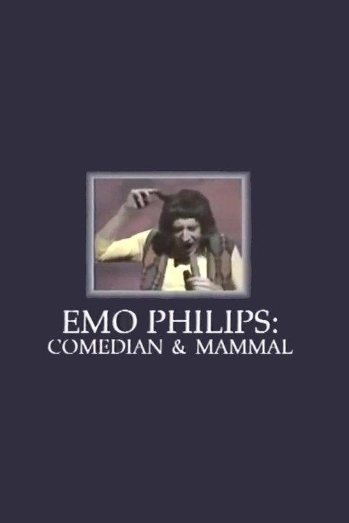 Emo Philips: Comedian and Mammal 1990 official movie poster