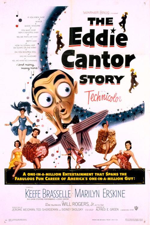 The Eddie Cantor Story 1953 official movie poster