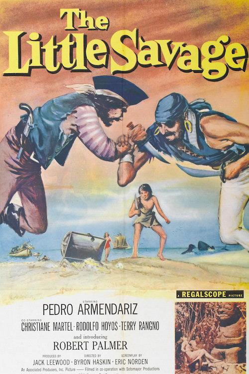 The Little Savage 1959 official movie poster
