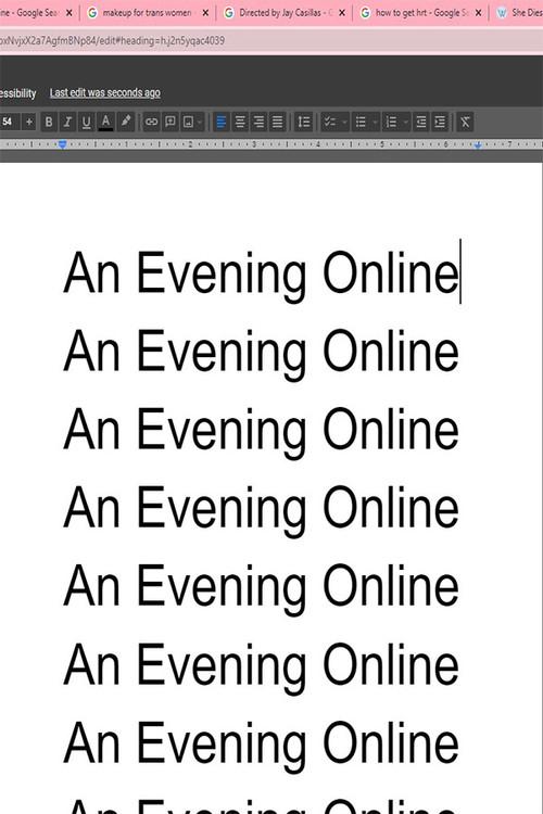 An Evening Online  official movie poster