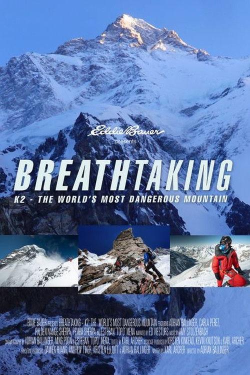 Breathtaking K2: The World's Most Dangerous Mountain 2020 official movie poster